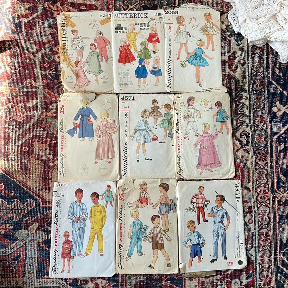 Antique‎ Children’s Sewing Patterns